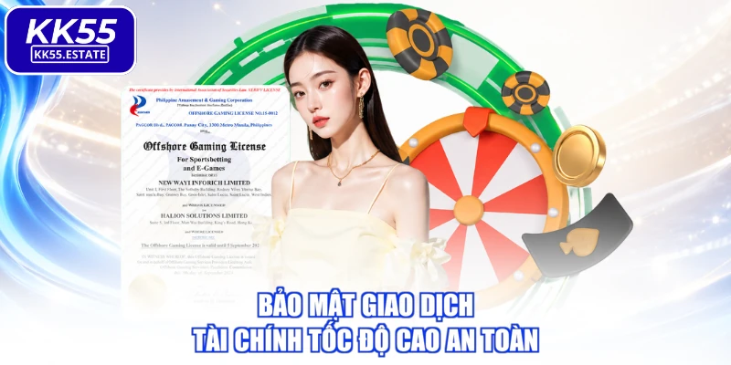 Bảo mật giao dịch tài chính tốc độ cao an toàn