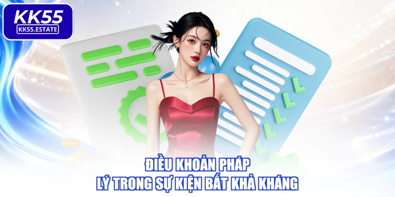 Điều khoản pháp lý trong sự kiện bất khả kháng