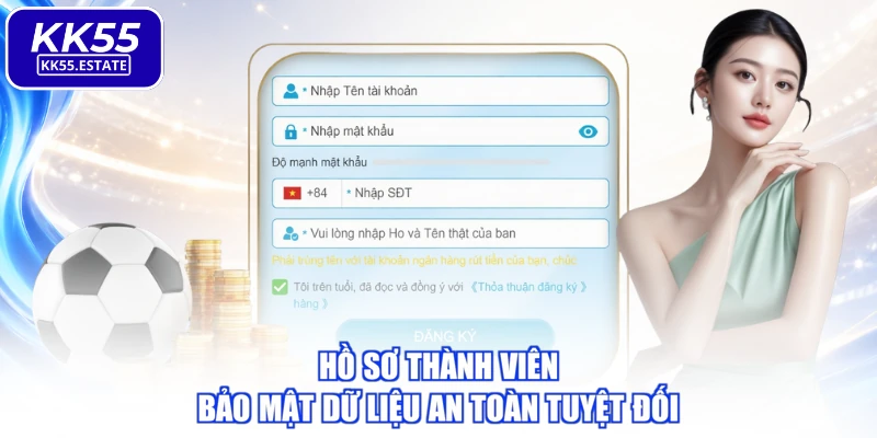 Hồ sơ thành viên bảo mật dữ liệu an toàn tuyệt đối