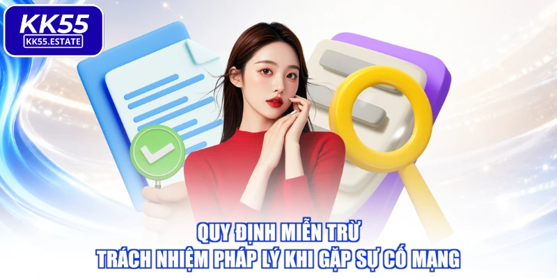 Quy định miễn trừ trách nhiệm pháp lý khi gặp sự cố mạng